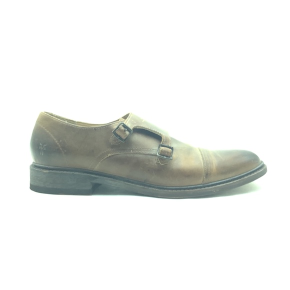 John Frye Men\'s Brown Loafers Leather  Size: 11 main image 7